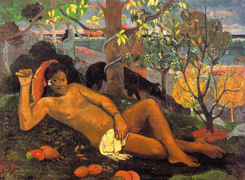 Paul Gauguin Te Arii Vahine oil painting image
